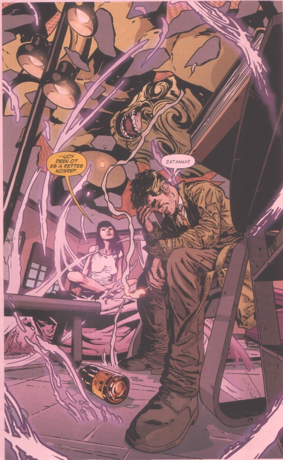 When John trips, he trips BADLY.