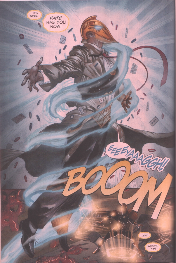 John becomes Dr. Fate.