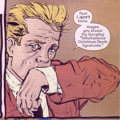 John Constantine in The Curse of Christmas