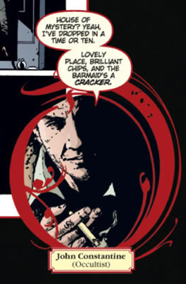 John Constantine introduces the House of Mystery