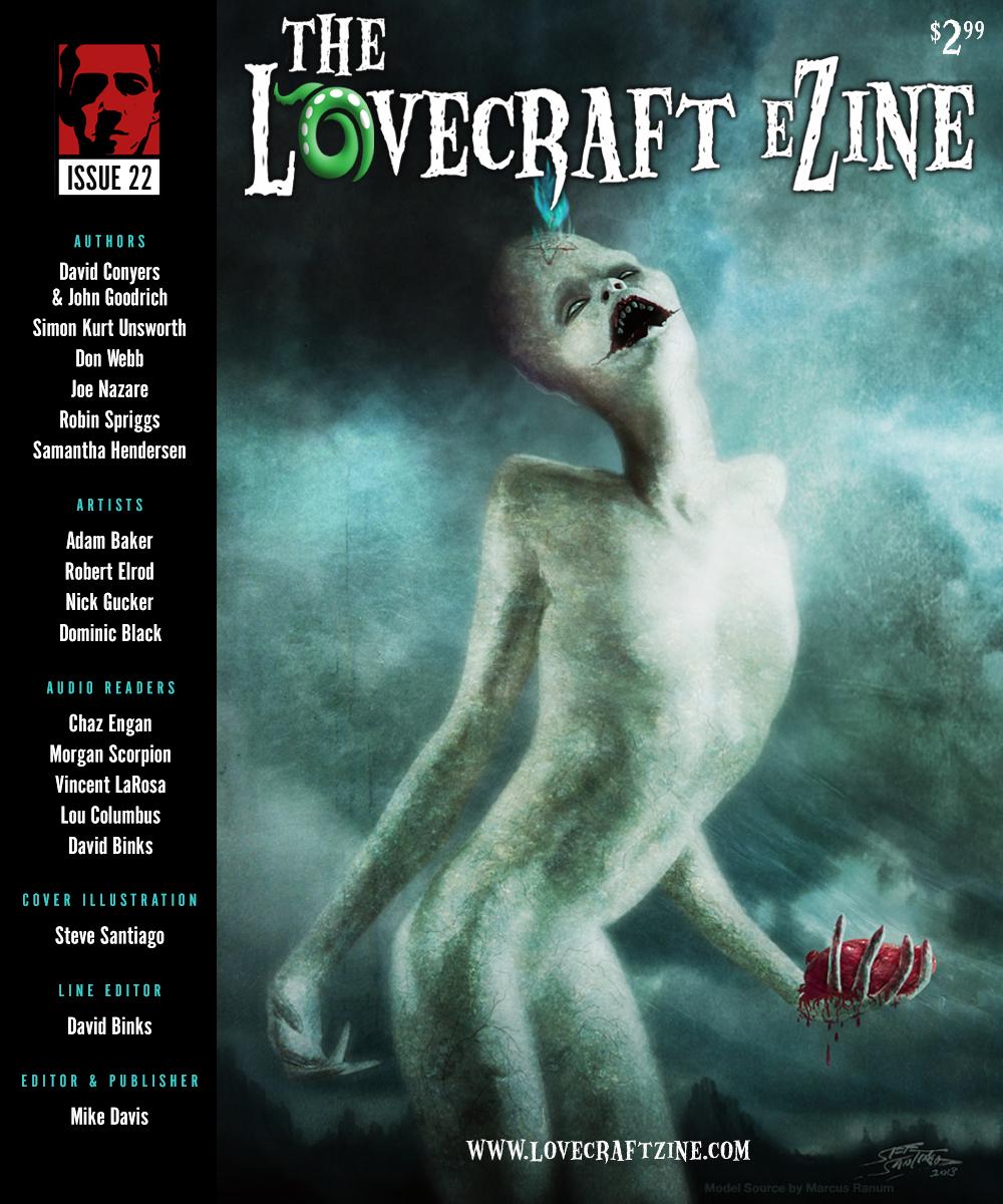 The Lovecraft e-zine issue 22, edited by Mike Davis
