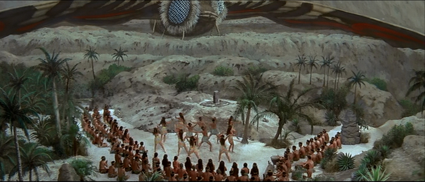 Mothra sleeping through the liturgical dance. What the heck, I did too.