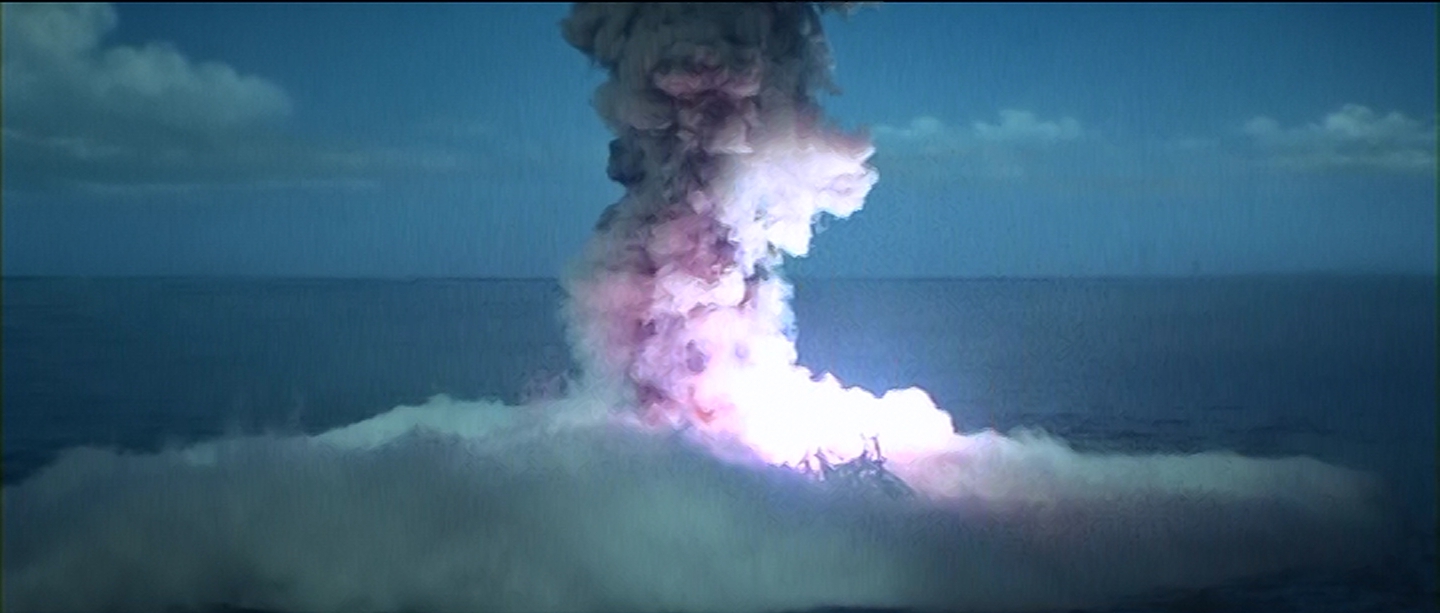 Ah, volcanoes triggered by nuclear meltdowns.  Those never get old.