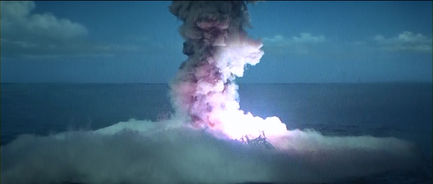 Ah, volcanoes triggered by nuclear meltdowns. Those never get old.