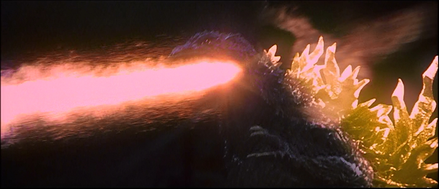 Godzilla's amazingly powerful atomic heat ray