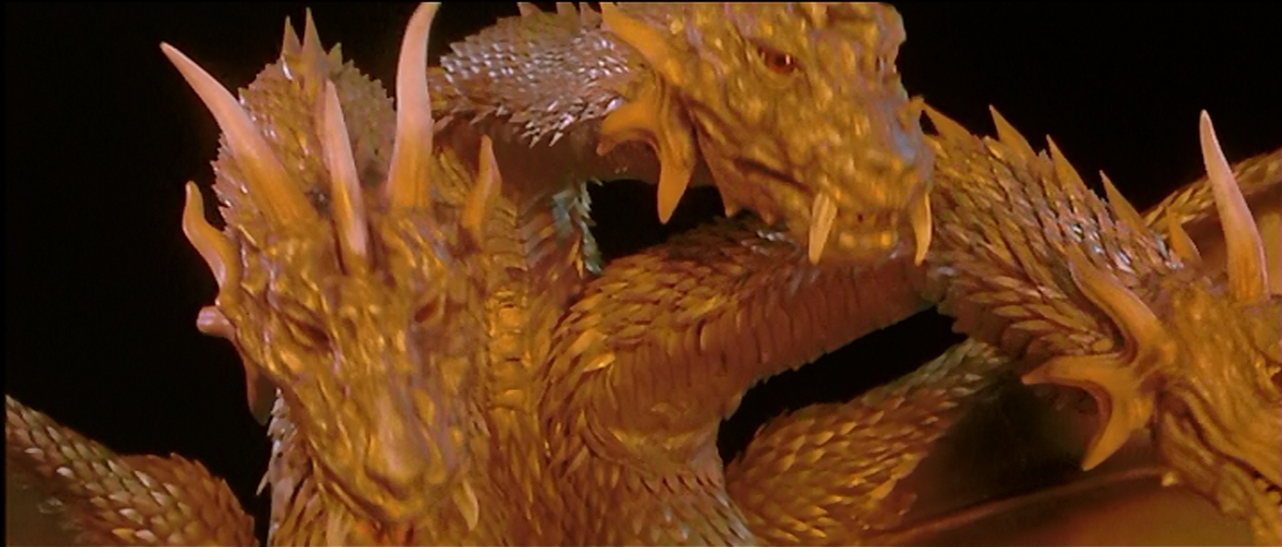 Good Guy Ghidorah feels a bit odd.