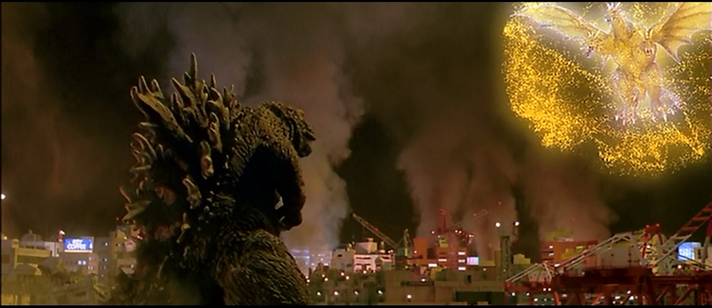 Ghidorah Powers Up.