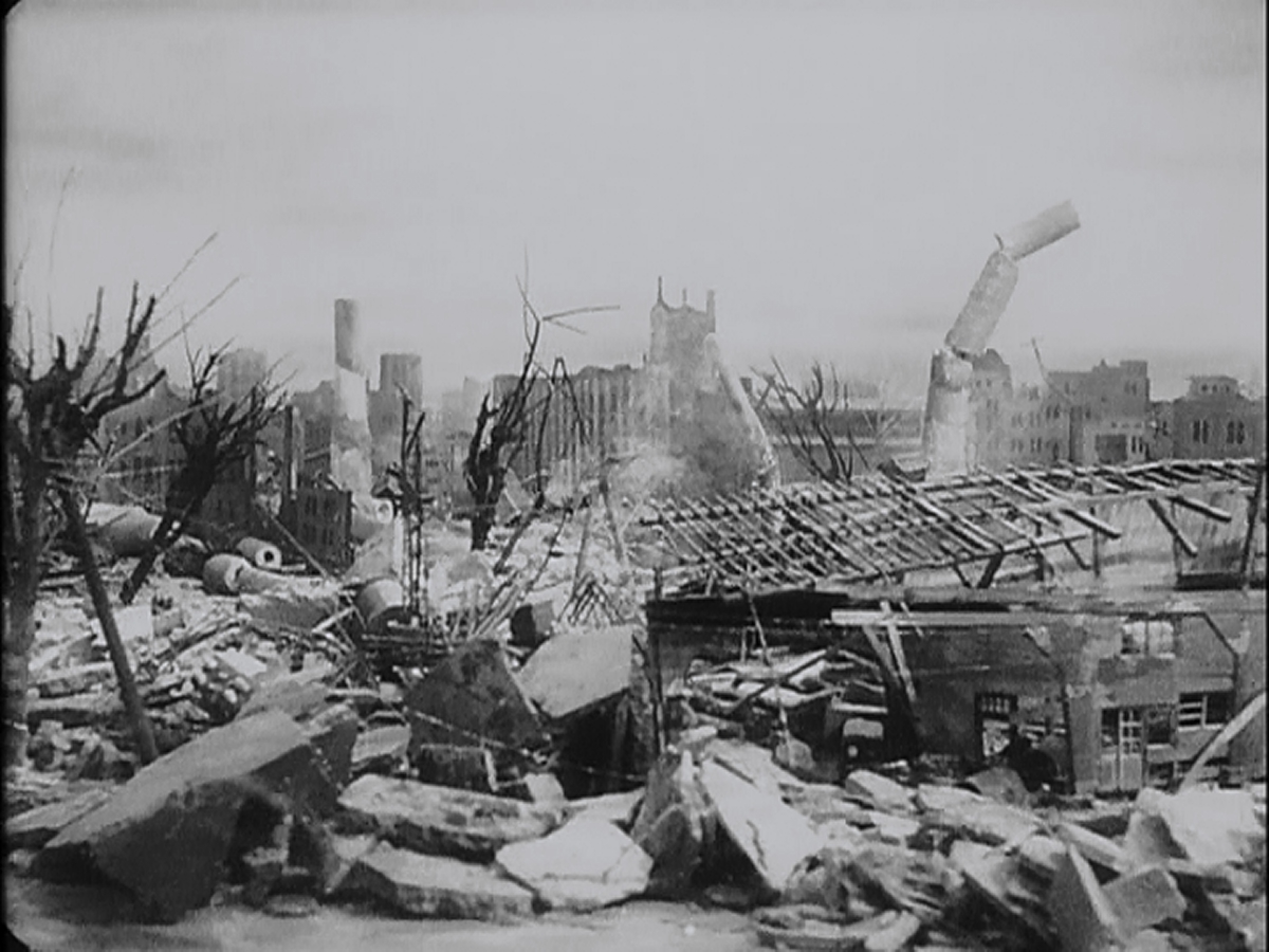 The ruins of Osaka.