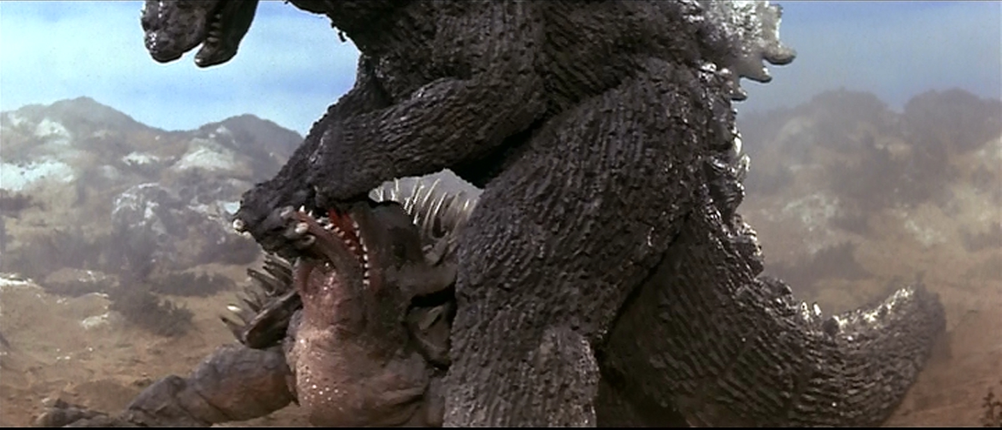 That's just picking on Anguirus.