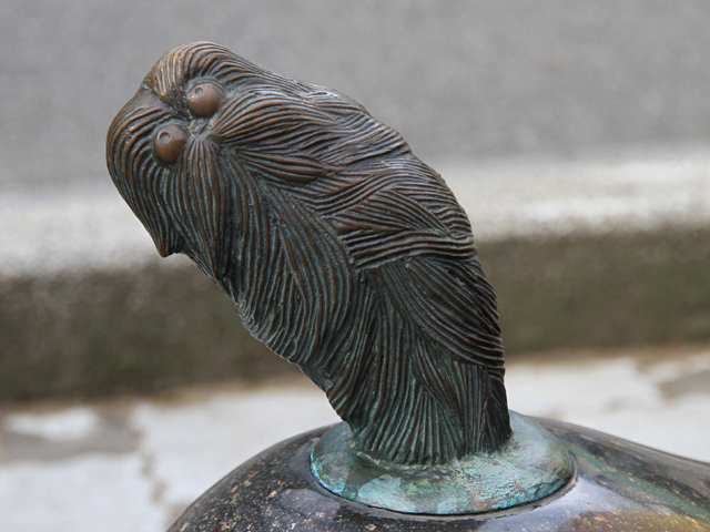 The Keukegen Spirit. In bronze, apparently.
