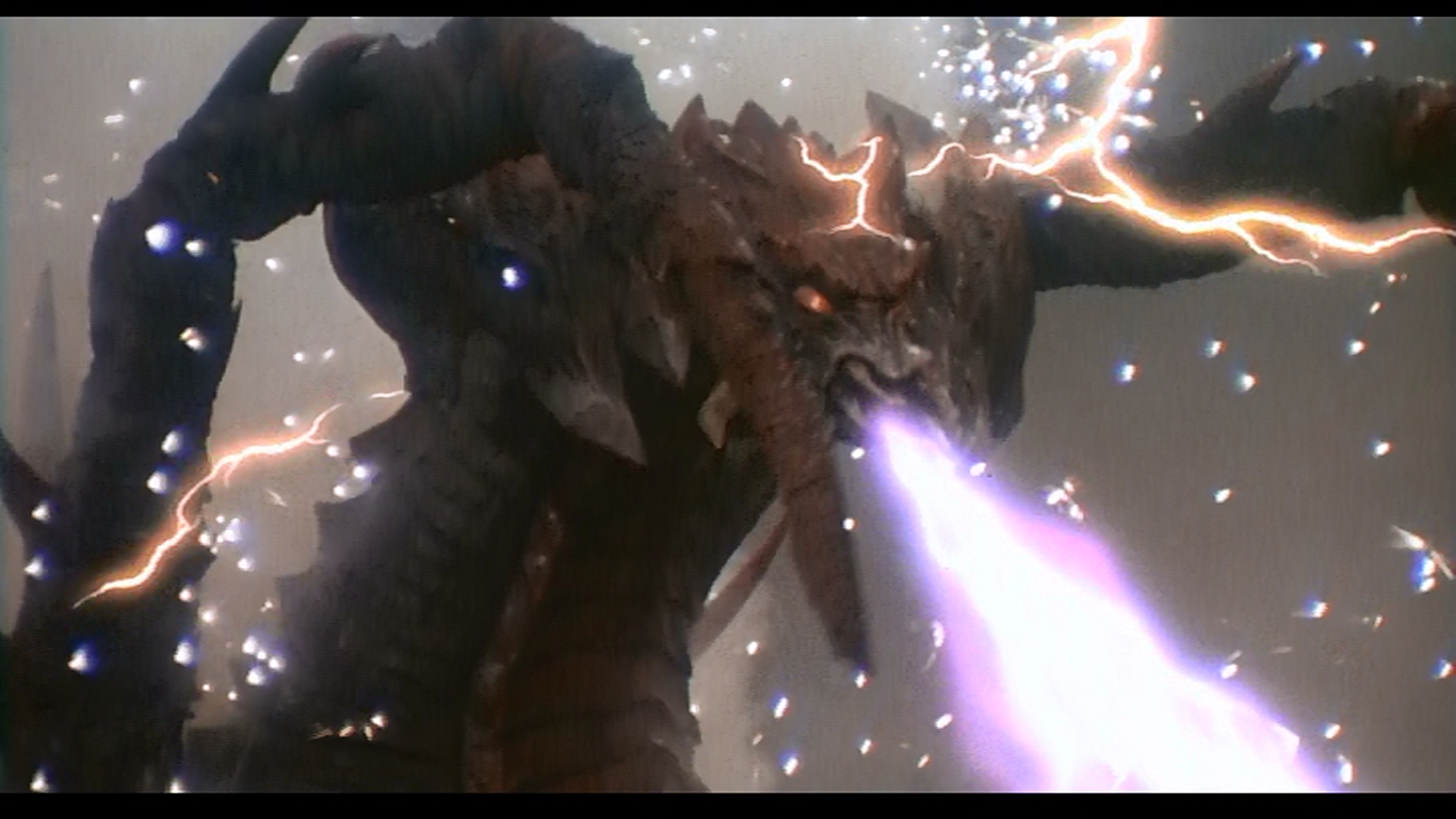 the King of the Monsters becomes the King of Explosions.