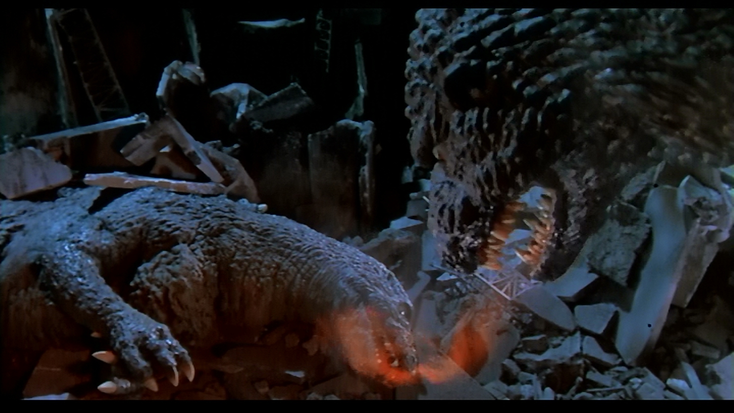 Godzilla has a tender moment. Yeah, read that again.