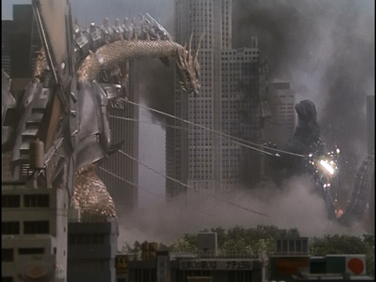 and BOOM goes Godzilla!