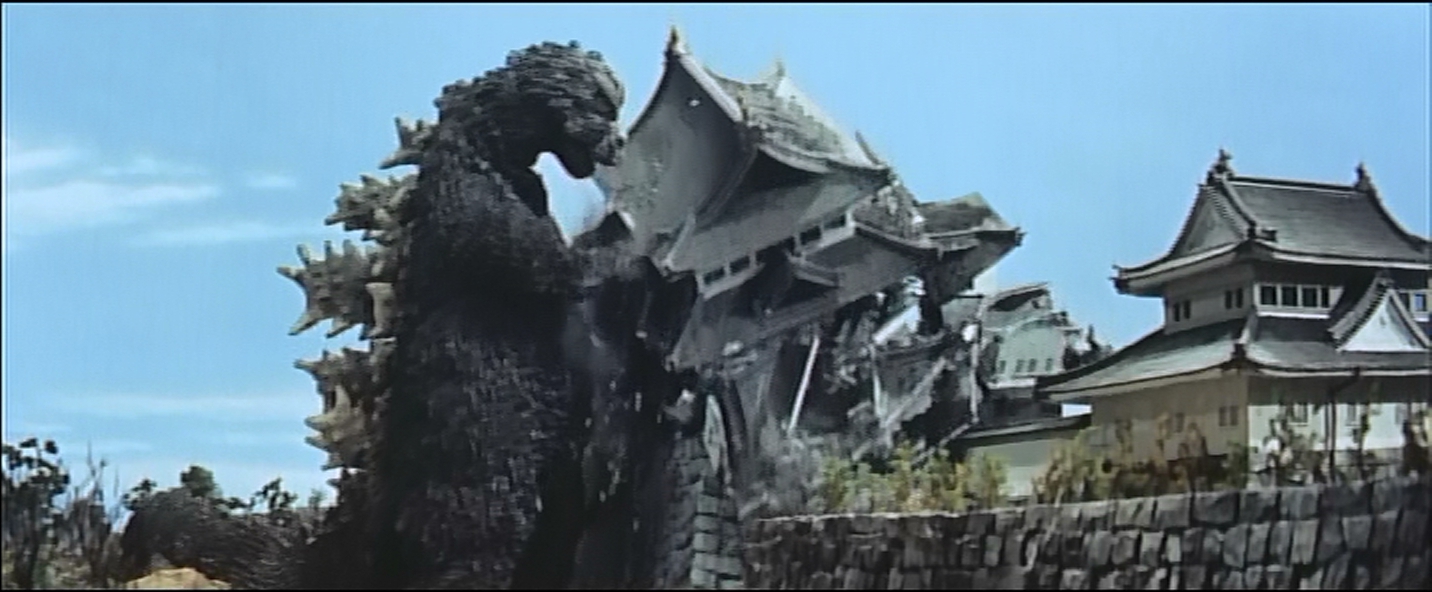 Godzilla tears down more of Japan's national heritage.