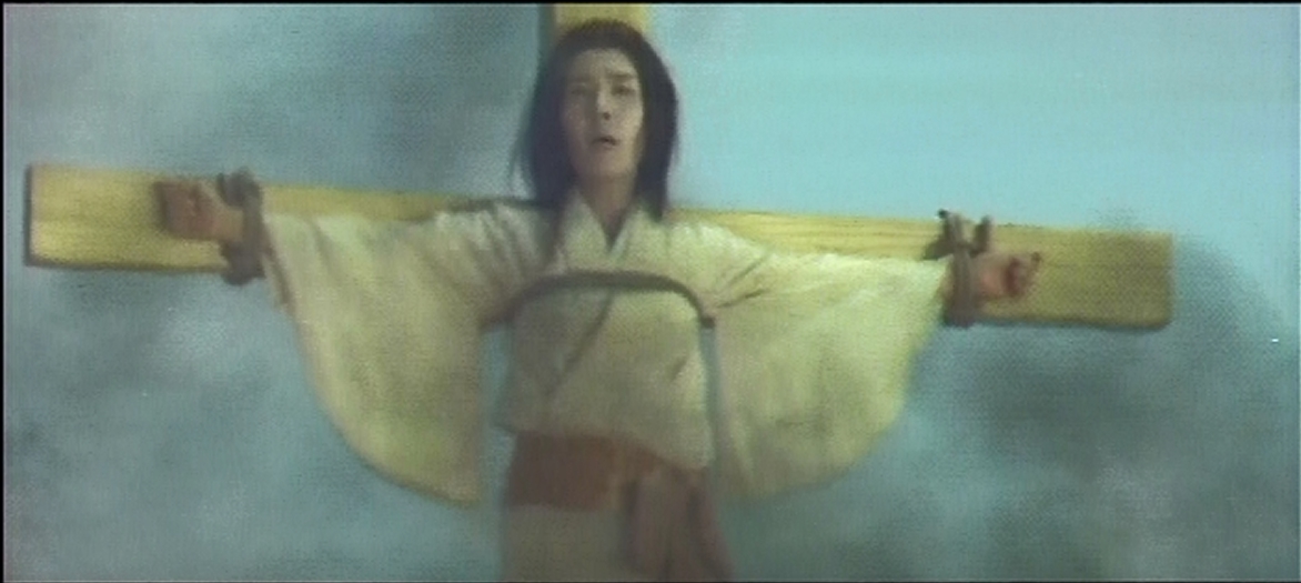 Lady Sayuri as the offering to God, Daimajin