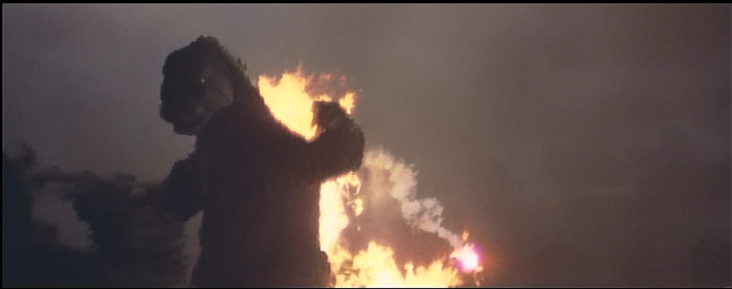 Godzilla NOW ON FIRE!