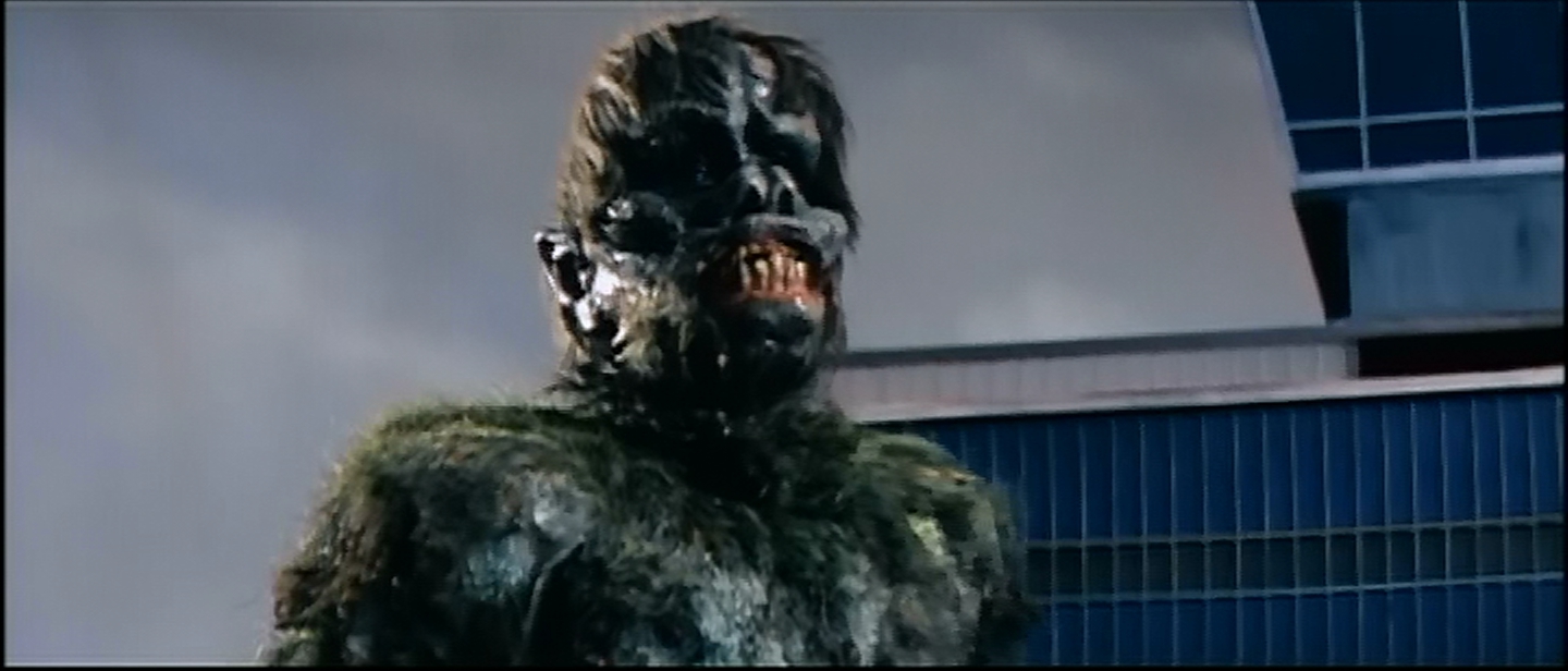 Gaira the Green Gargantua says brush your teeth or they'll turn out like this