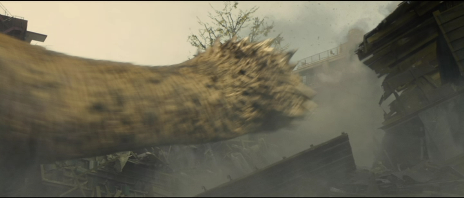 Godzilla's Ghidorah-like tail