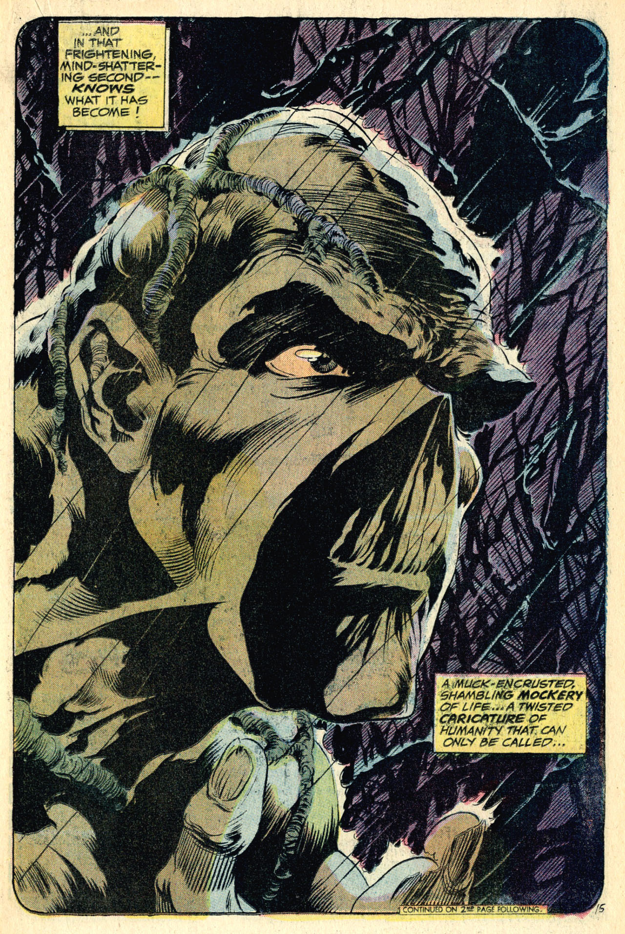 The Swamp Thing, by Len Wein and Bernie Wrightson