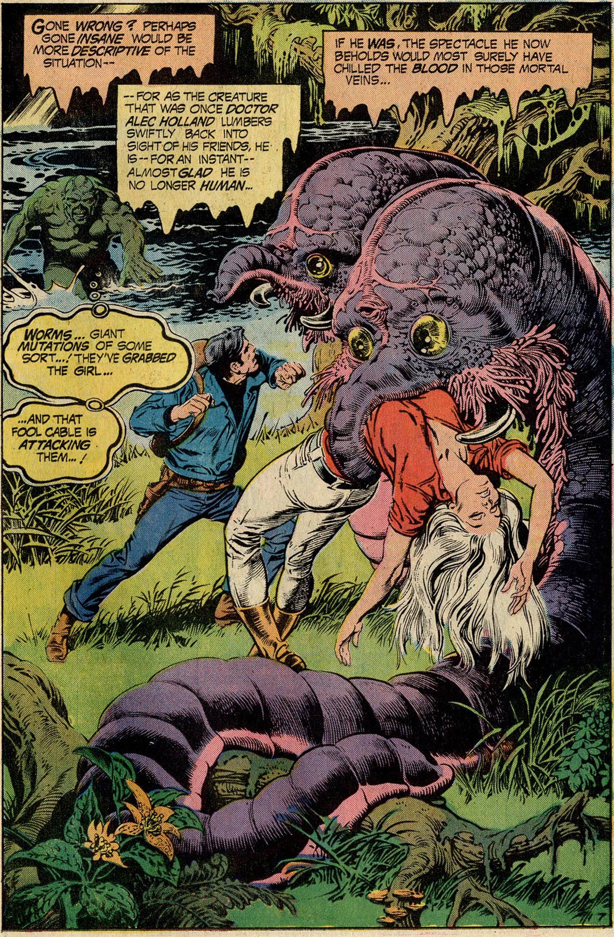 Swamp Thing #11 The Conqueror Worms, by Len Wein and Nestor Redondo