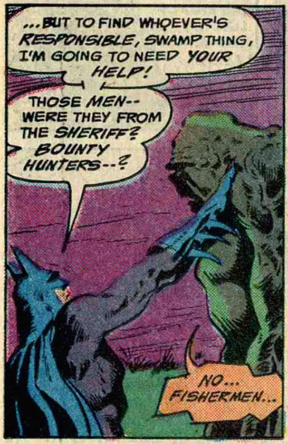 Batman and the Swamp Thing, cooperating again