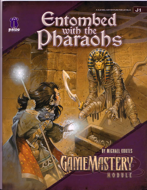 Entombed with the Pharaohs from Paizo