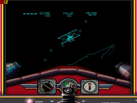 Atari's 1981 Arcade hit, Red Baron