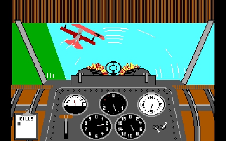 Flight Sims have come a long way from Cosmi's War Eagles