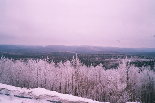 Snowy New England