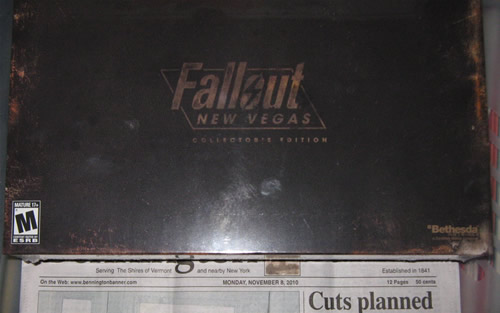 Fallout: New Vegas still sealed 11/08/2010